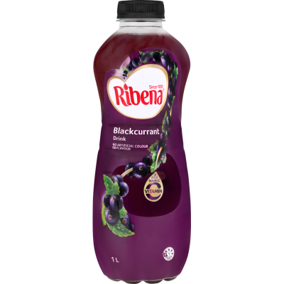 Ribena Blackcurrant Fruit Drink 1L