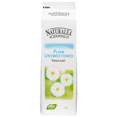 Naturalea Unsweetened Yoghurt 1L