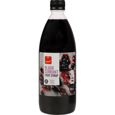 Pams Blackcurrant Fruit Syrup 750ml