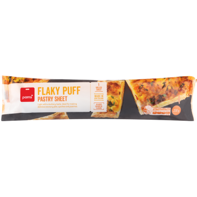 Pams Flaky Puff Pastry Sheet 350g