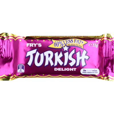 Fry's Turkish Delight Chocolate Bar