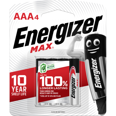 Energizer Max AAA Battery 4pk