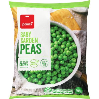 Pams Frozen Baby Garden Peas 750g