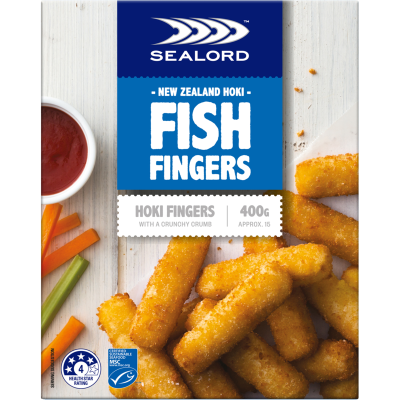 Sealord New Zealand Hoki Fish Fingers  400g