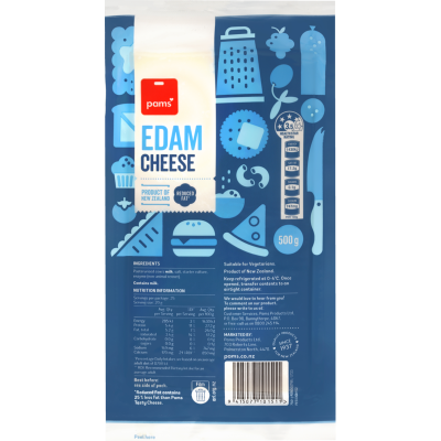 Pams Edam Cheese 500g