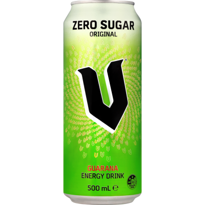 V Zero Sugar Original Guarana Energy Drink 500ml