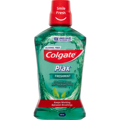 Colgate Mouthwash Plax - Freshmint 500ml