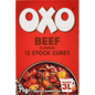 Oxo Beef Flavour Stock Cubes 71g