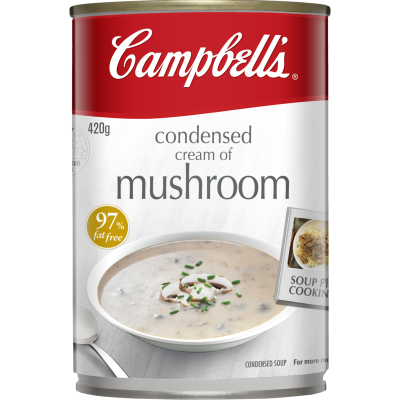 Campbell's Condensed Mushroom Soup 420g