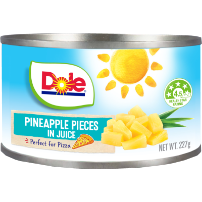 Dole Pineapple Crushed in Juice 227g
