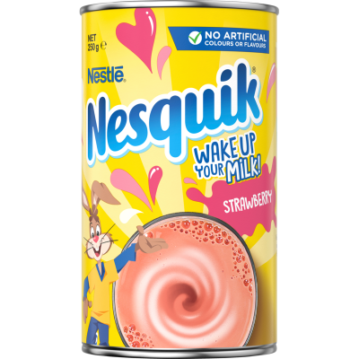 Nestle Nesquik Instant Drink Strawberry Tin 250g