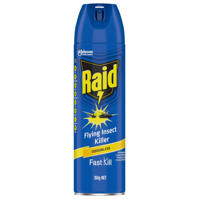 Raid Odourless Flying Insect Killer 350g
