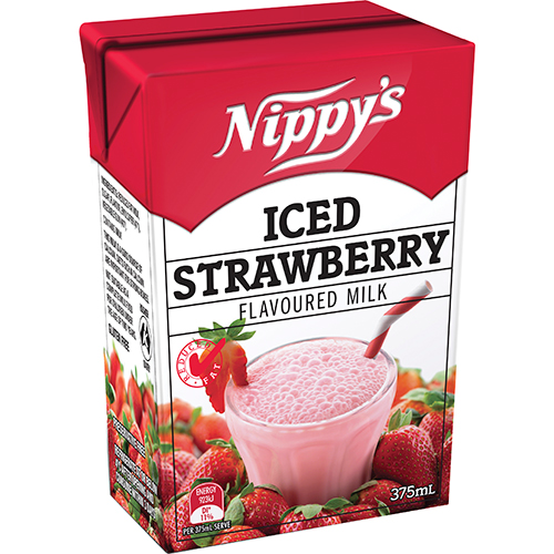 Nippy's Iced Strawberry Flavoured Milk 375ml