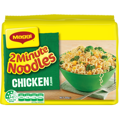Maggi 2 Minute Chicken Noodles 5pk