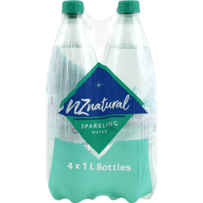 NZ Natural Sparkling Water 1L 4pk
