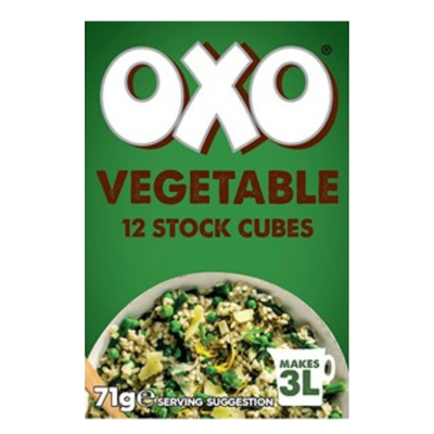 Oxo Vegetable Stock Cubes 12pk 71g