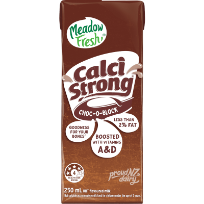 Meadow Fresh Calci Strong Choco-O-Block Flavoured Milk 250ml
