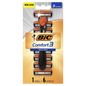 Bic Comfort 3 Hybrid Disposable Razor with 6 Blades