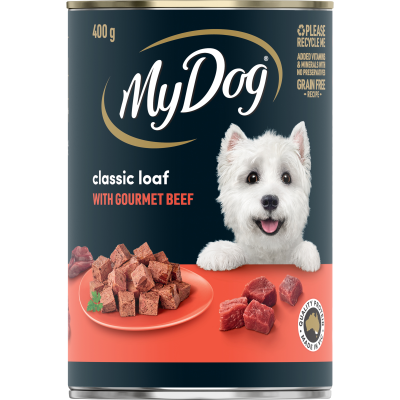 My Dog Classic Loaf With Gourmet Beef 400g