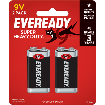 Eveready 9V Battery 2pk