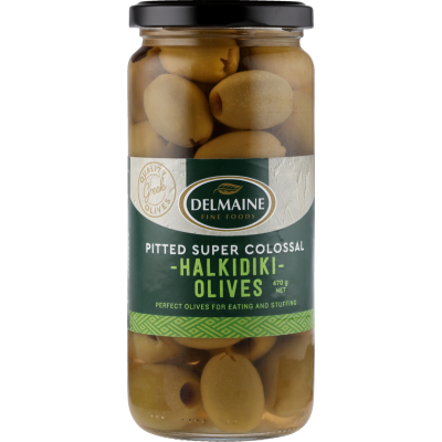 Delmaine Halkidiki Olives 470g