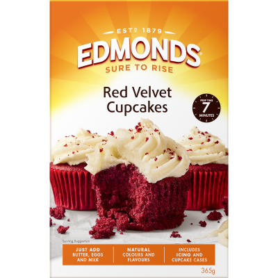 Edmonds Red Velvet Cupcakes Mix 365g