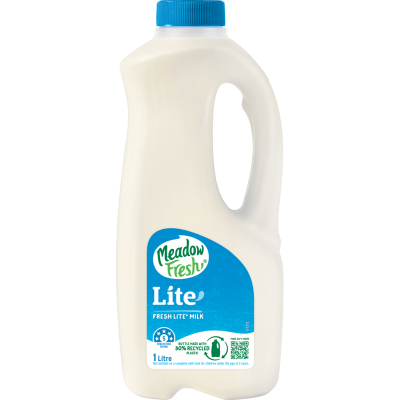 Meadow Fresh Lite Milk 1L