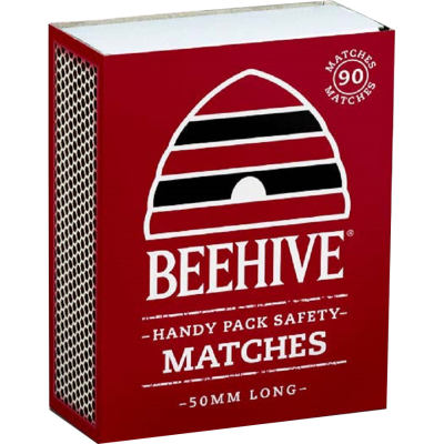 Beehive Matches 50MM