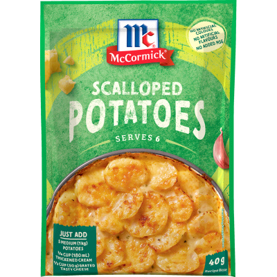 McCormick Scalloped Potatoes Recipe Base 40g