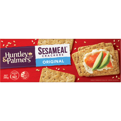 Huntley & Palmers Original Sesameal Crackers 200g