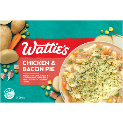 Wattie's Chicken & Bacon Pie 250g