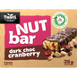 Tasti Nut Bar Dark Choc Cranberry 6 x 35g Bars