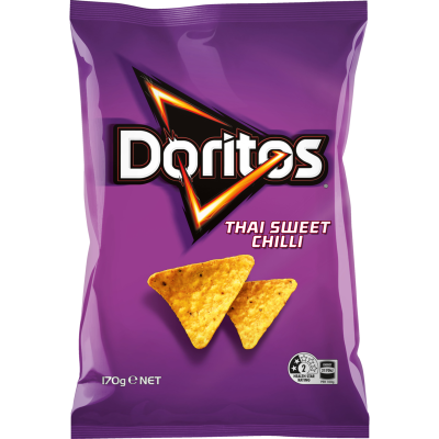 Doritos Thai Sweet Chilli Corn Chips 170g