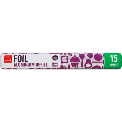 Pams Foil Aluminium Refill 300mm Wide 15m
