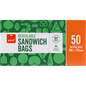 Pams Resealable Medium Sandwich Bags 180 x 170mm 50pk