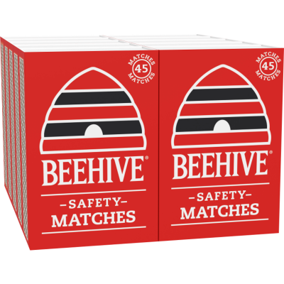 Beehive Matches 45BX (10 Pack)