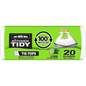 Big Black Sacks Kitchen Tidy Liner Tie-Top Lime Citrus Fresh XLarge 580 x 850mm 20pk