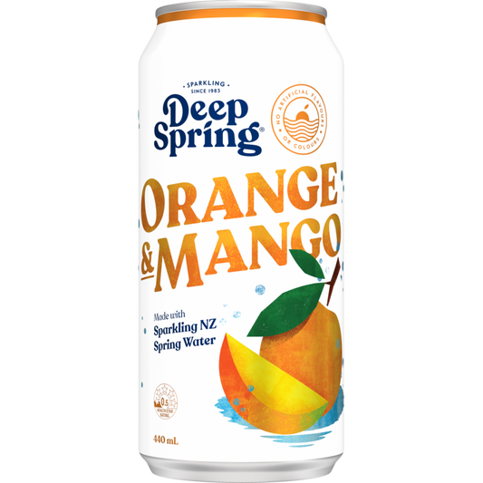 Deep Spring Orange Mango Soft Drink 440ml