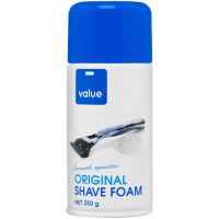 Value Original Shave Foam 250g