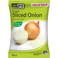 SB Frozen Sliced Onion 1kg