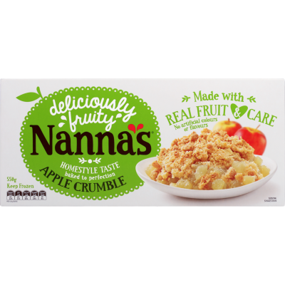 Nanna's Apple Crumble 550g