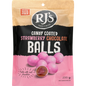 RJ's Candy Coated Strawberry Chocolate Balls 200g