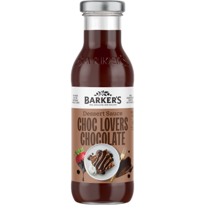 Barker's Chocolate Lovers Chocolate Dessert Sauce
