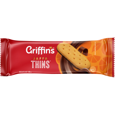 Griffin's Jaffa Thins Biscuits 180g