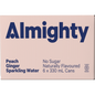 Almighty Peach Ginger Sparkling Water 330ml 6pk