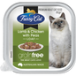 Fussy Cat Grainfree Lamb & Chicken With Peas Loaf Premium Adult Cat Food 85g