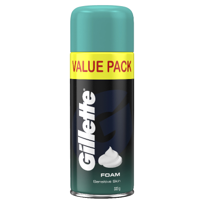 Gillette Sensitive Shave Foam Value Pack 333g