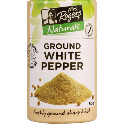 The Spice Trader Ground White Pepper 40g