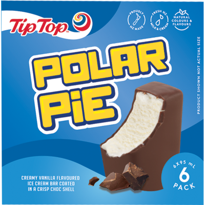 Tip Top Polar Pie Ice Cream 6pk
