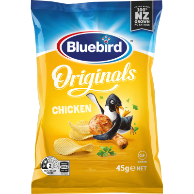 Bluebird Originals Chicken Potato Chips 45g